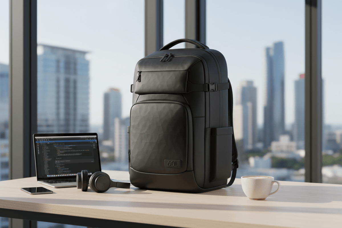 数字游民通勤首选：Vanta Eclipse Pro 60L 城市版背包深度解析 - Vanta