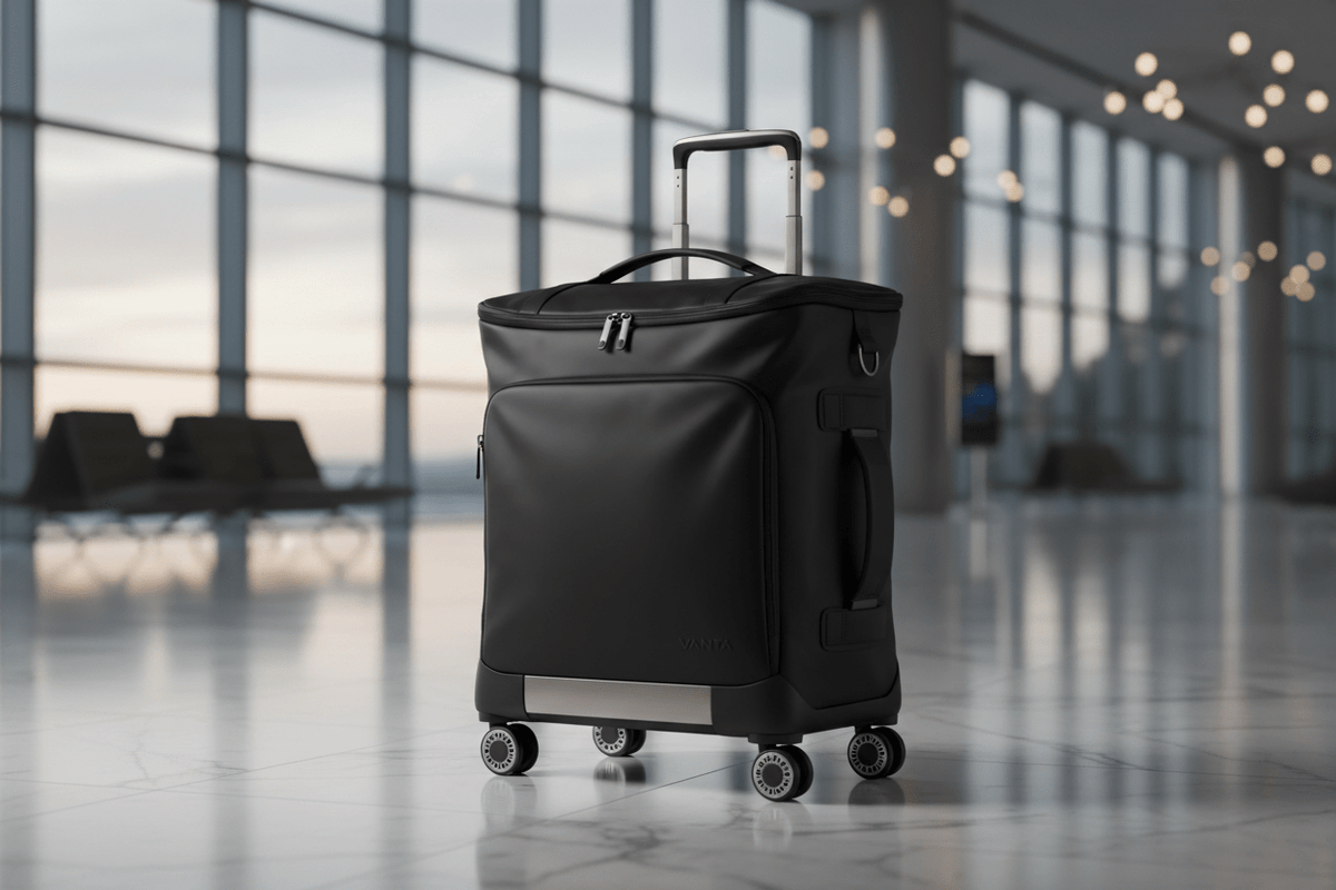 颠覆传统行李箱：Vanta RollPack™ 360° 万向轮折叠包深度评测 - Vanta