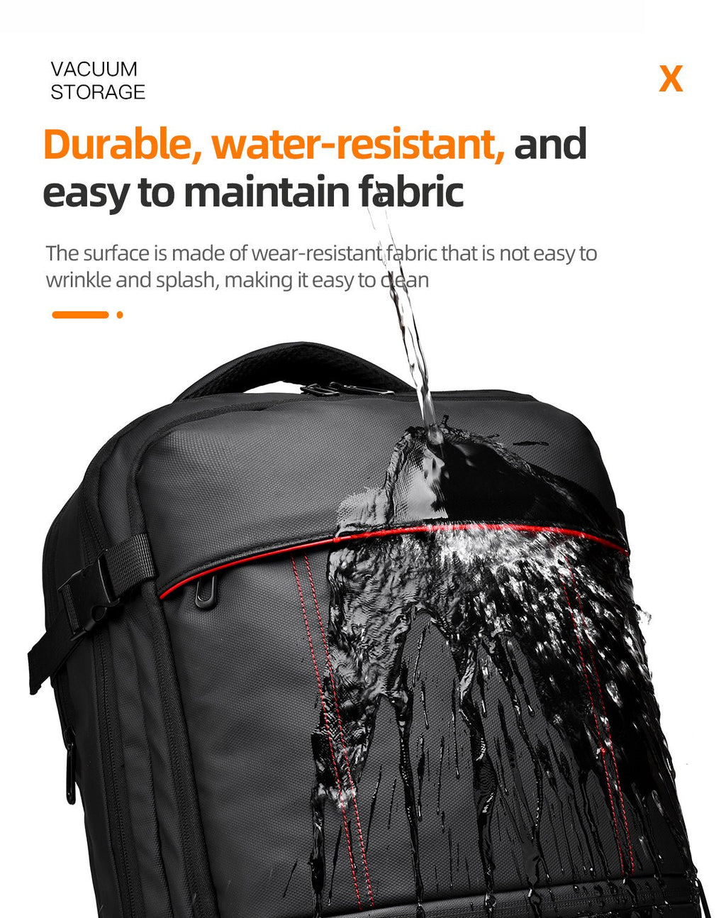 Vanta Eclipse Pro 60L Compression Travel Backpack — Classic - Vanta