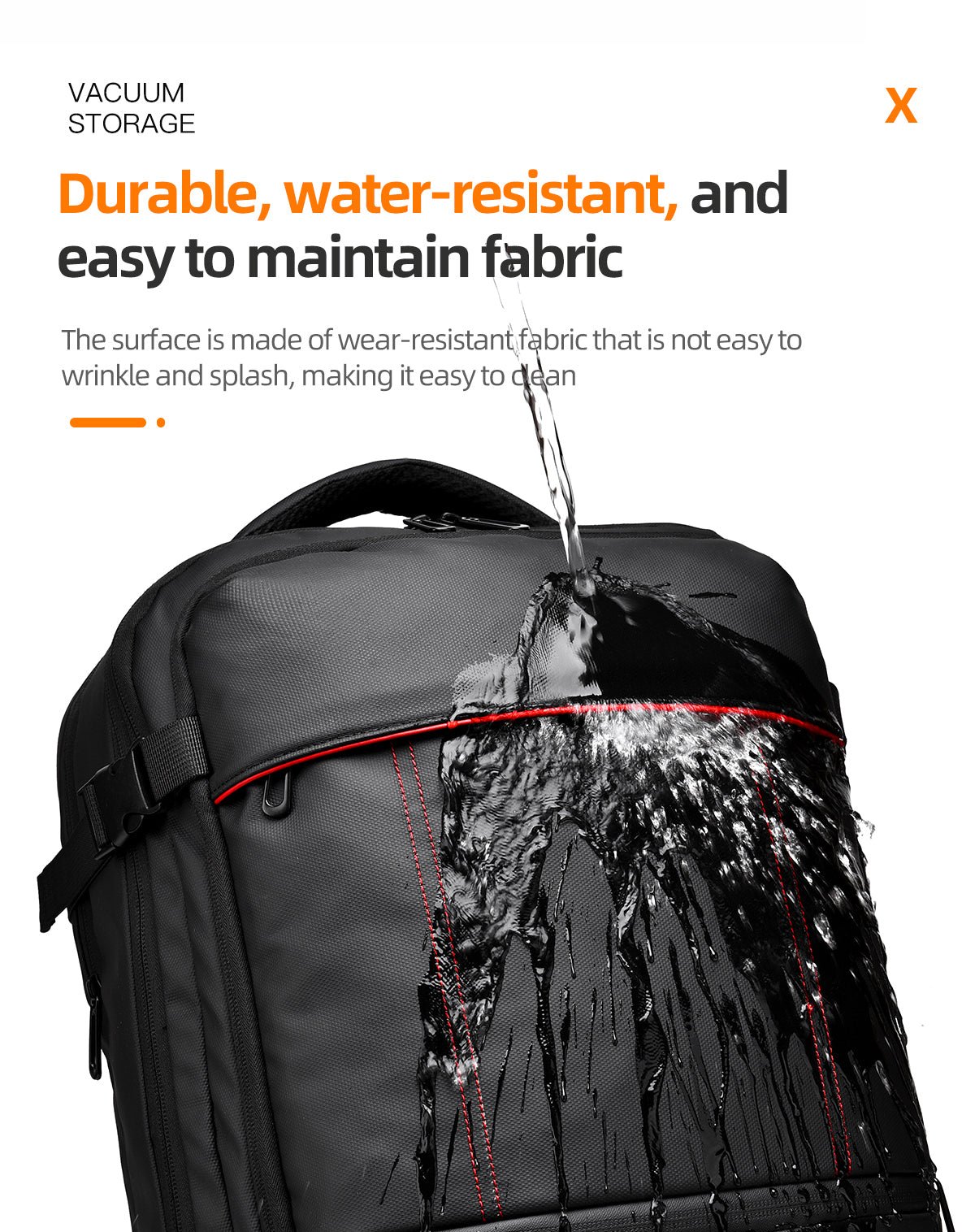Vanta Eclipse Pro 60L Compression Travel Backpack — Classic - Vanta