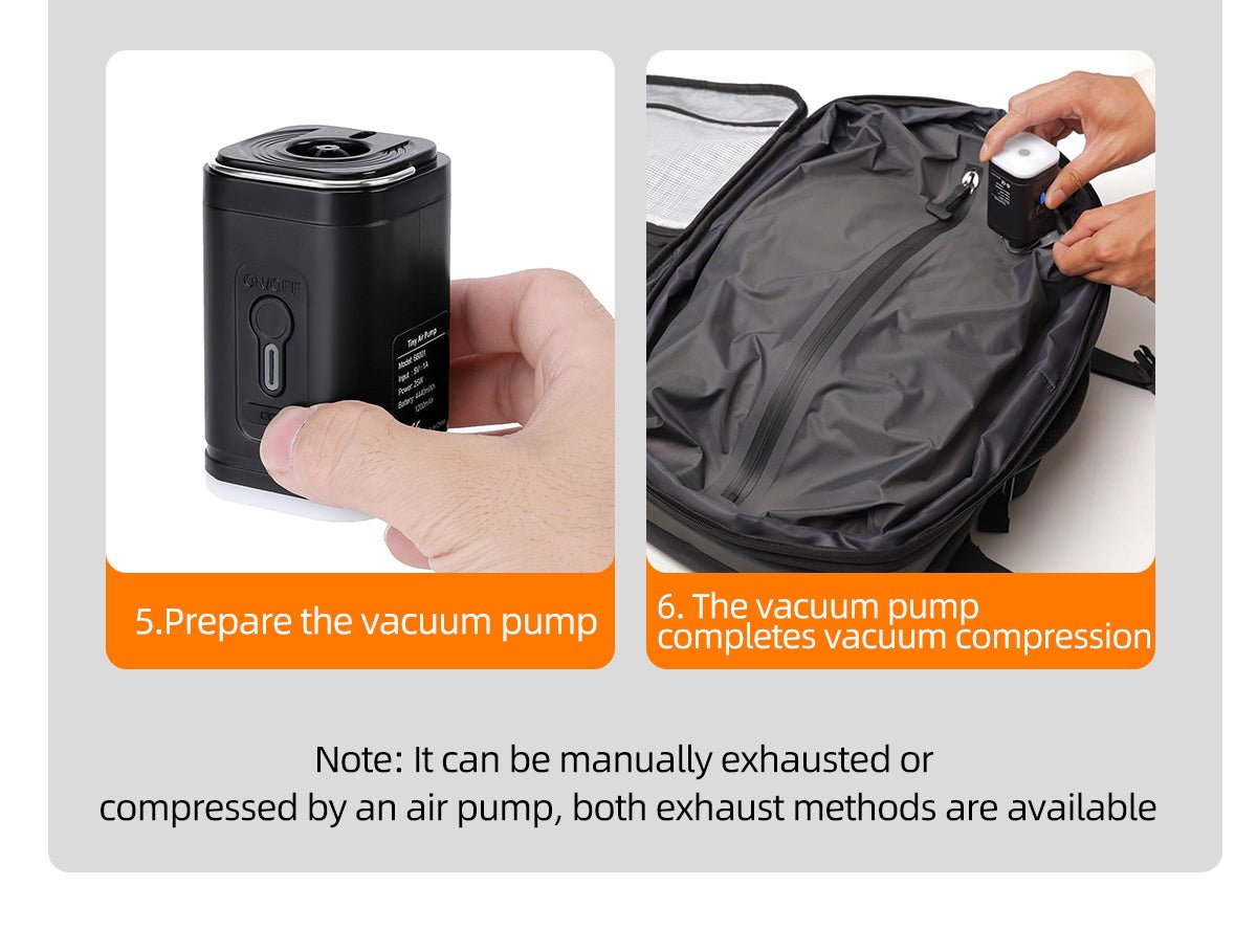 Vanta Eclipse Pro 60L Compression Travel Backpack — Classic - Vanta
