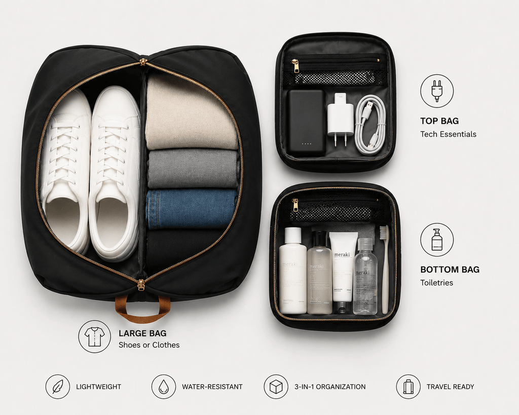 Vanta PackSystem 3 - Piece — Travel Organizer Set - Vanta