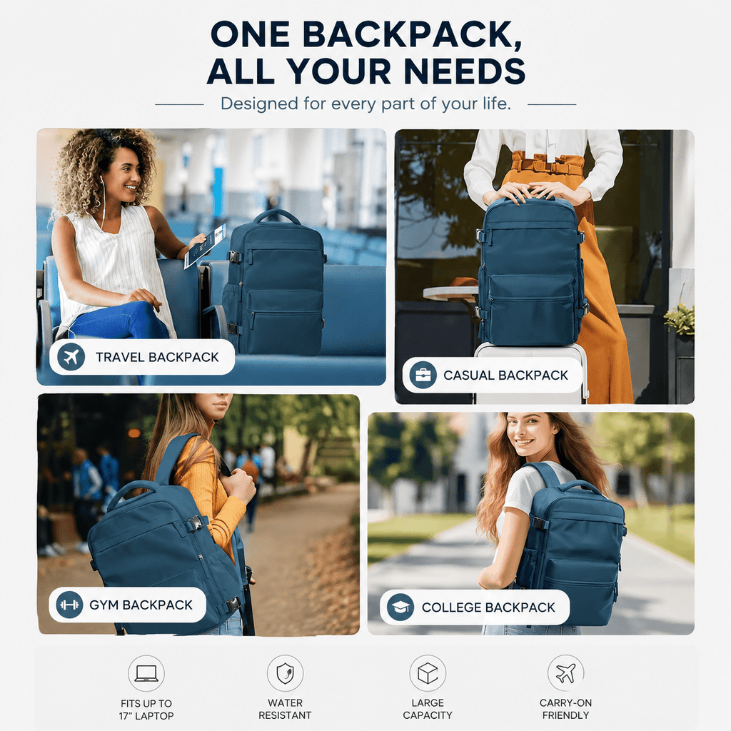 Vanta Eclipse One 50L Compression Travel Backpack - Vanta