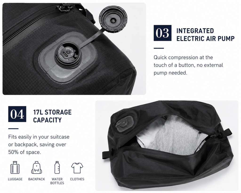 Vanta PackCube — AutoSeal™ 17L - Vanta