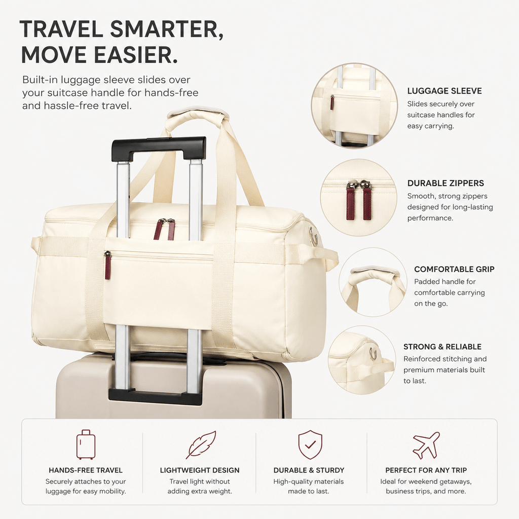 Vanta Carry Duffel — RollPack™ - Vanta