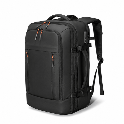 Vanta Eclipse Max 60L — One - Button Electric Compression Travel Backpack - Vanta