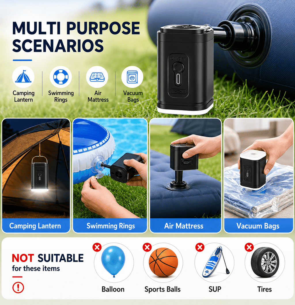 Vanta AirCore Pump — Portable Electric Compression Pump - Vanta