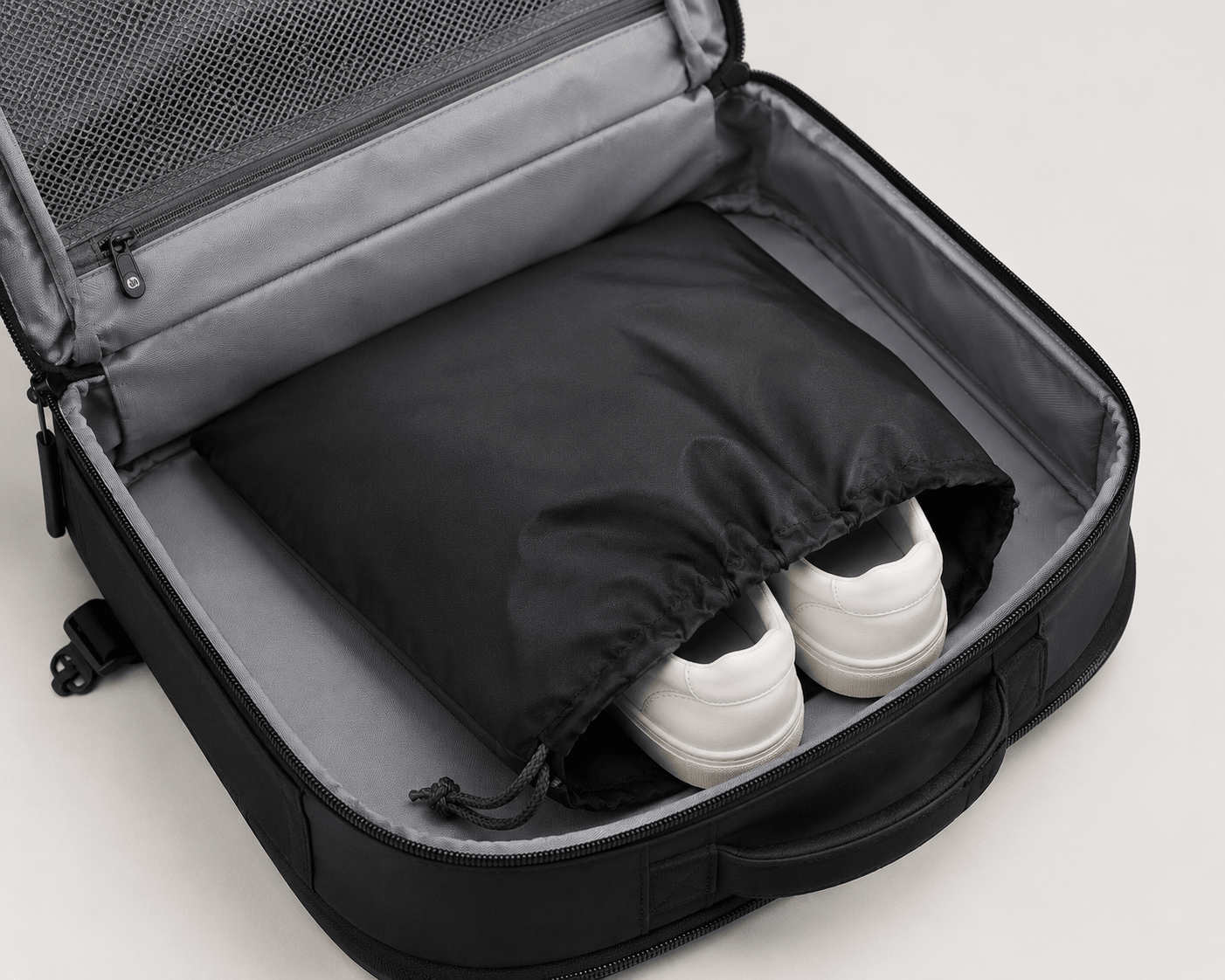 Vanta Travel Shoe Bag — Lightweight Drawstring Organizer - Vanta